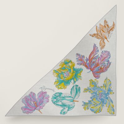 国内入手不可！【HERMES】カシシル Tulipomanie giant triangle Tulipomanie giant triangle | Hermès Thailand